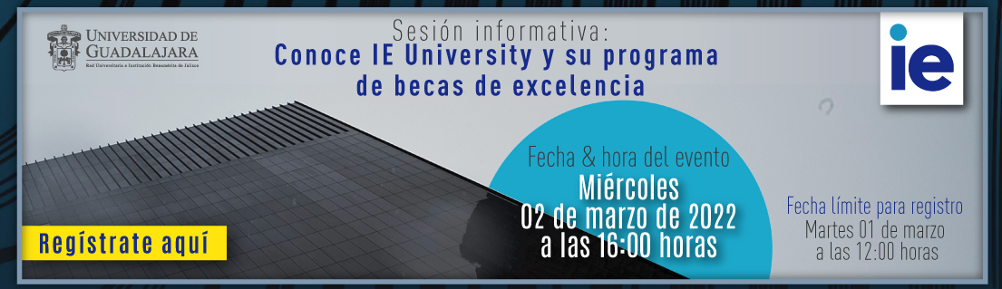 Sesión informativa: Conoce IE University y su programa de becas de excelencia